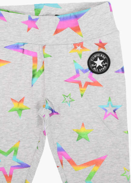 Colanti Converse All Star Chuck Taylor Stars Printed Leggings Gray Fete (BM 16479153) 2