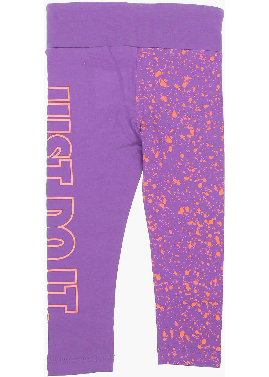 Colanti Nike Logo Printed Leggings Violet Fete (BM 16479159) 3