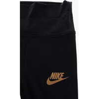 Colanti pentru Fete - Colanti Nike Contrasting Bands Logo Printed Leggings Black Fete (BM 16479171) - B-mall.ro