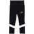Nike Contrasting Bands Logo Printed Leggings Black