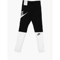 Colanti pentru Fete - Colanti Nike Two-Tone Tight Fit Leggings Black Fete (BM 16479177) - B-mall.ro