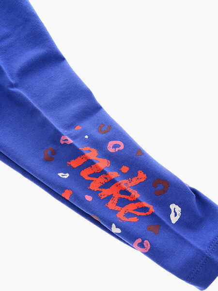 Colanti Nike Cotton Stretch Leggings With Print Blue Fete (BM 16479195) 3