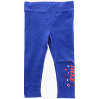 Colanti Cotton Stretch Leggings With Print Fete