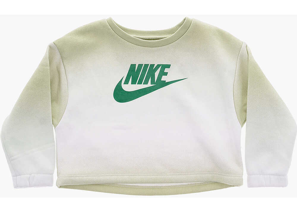 Colanti Nike Shaded Crew-Neck Sweatshirt And Leggigs Set Green Fete (BM 16479207) 2