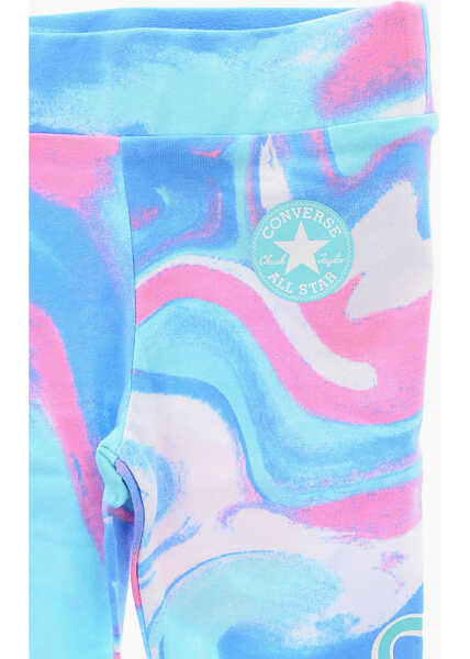 Colanti Converse All Star Chuck Taylor Patterned Stretch Cotton Leggings Multicolor Fete (BM 16479213) 2
