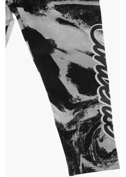 Colanti Converse All Star Chuck Taylor Acid Wash Effect Leggings With High Ri Black Fete (BM 16479216) 2