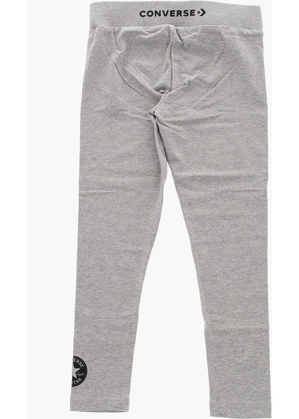 Colanti Converse All Star Chuck Taylor Solid Color Wordmark Leggings Gray Fete (BM 16479222) 3