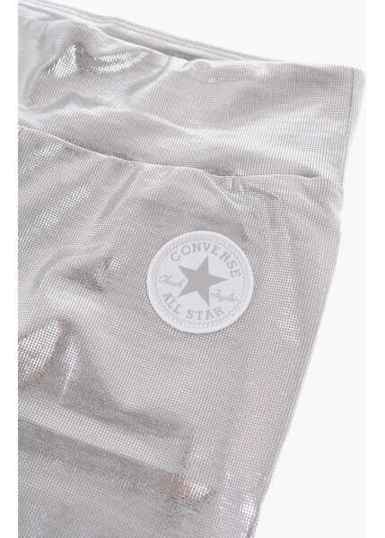 Colanti Converse All Star Chuck Taylor Holographic Effect High-Waist Leggings Silver Fete (BM 16479240) 2