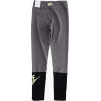 Colanti pentru Fete - Colanti Nike Tight Fit Contrasting Logo-Printed Leggings Gray Fete (BM 16479246) - B-mall.ro