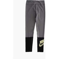 Colanti Tight Fit Contrasting Logo-Printed Leggings Fete