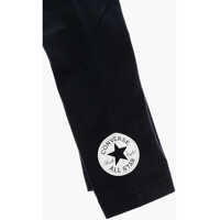 Colanti pentru Fete - Colanti Converse All Star Chuck Taylor Solid Color Wordmark Leggings Black Fete (BM 16479267) - B-mall.ro