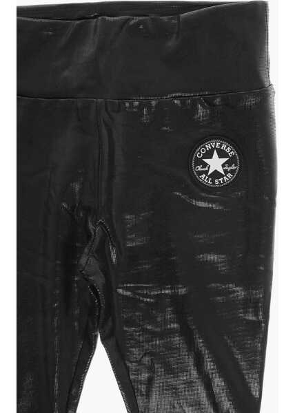 Colanti Converse All Star Chuck Taylor Patent Effect Leggings Black Fete (BM 16479276) 2