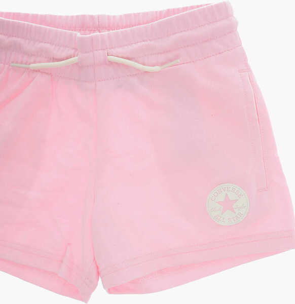 Pantaloni scurti Converse All Star Chuck Taylor Drawstring Waist 2 Pockets Shorts Pink Baieti (BM 16479312) 2