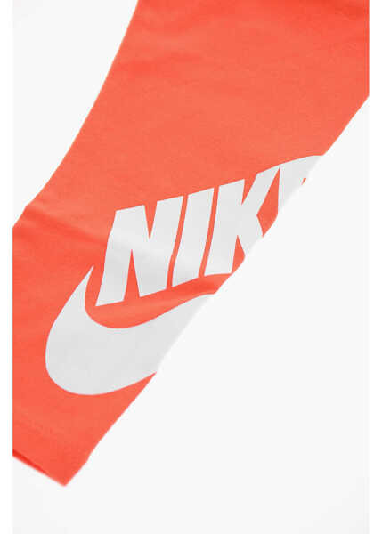Colanti Nike Logoed Band At The Waist Leggings Orange Fete (BM 16479318) 2
