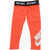 Nike Logoed Band At The Waist Leggings Orange