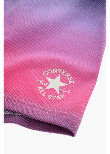 Pantaloni scurti Converse All Star Chuck Taylor Gradient Shorts With Drawstring Waist Pink Baieti (BM 16479327) 2