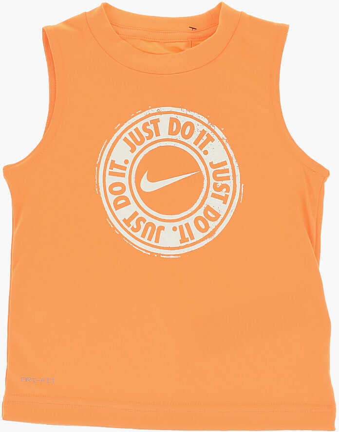 Pantaloni scurti Nike Printed Shorts And Tank Top Set Orange Baieti (BM 16479363) 2