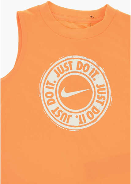 Pantaloni scurti Nike Printed Shorts And Tank Top Set Orange Baieti (BM 16479363) 3