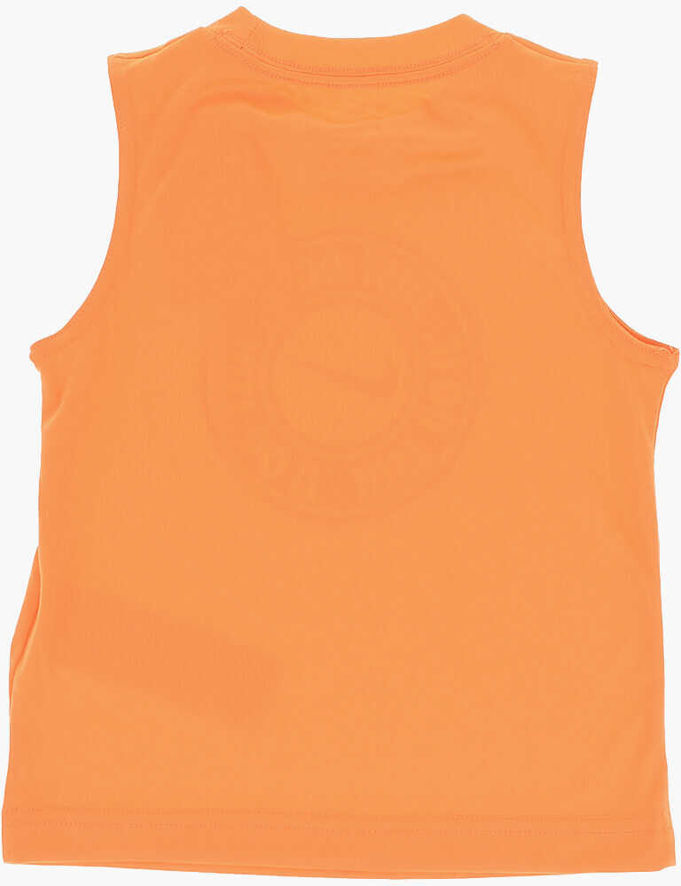 Pantaloni scurti Nike Printed Shorts And Tank Top Set Orange Baieti (BM 16479363) 4