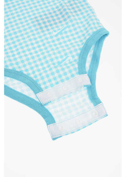 Body-uri Nike Shorts Sleeve Checked 3 Pairs Of Bodysuit Set Multicolor Femei (BM 16479369) 3