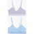 Converse Triangle 2 Pairs Of Bra Set With Logoed Band Light Blue