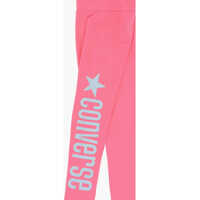 Colanti pentru Fete - Colanti Converse High Waisted Leggings With Printed Logo Pink Fete (BM 16479387) - B-mall.ro