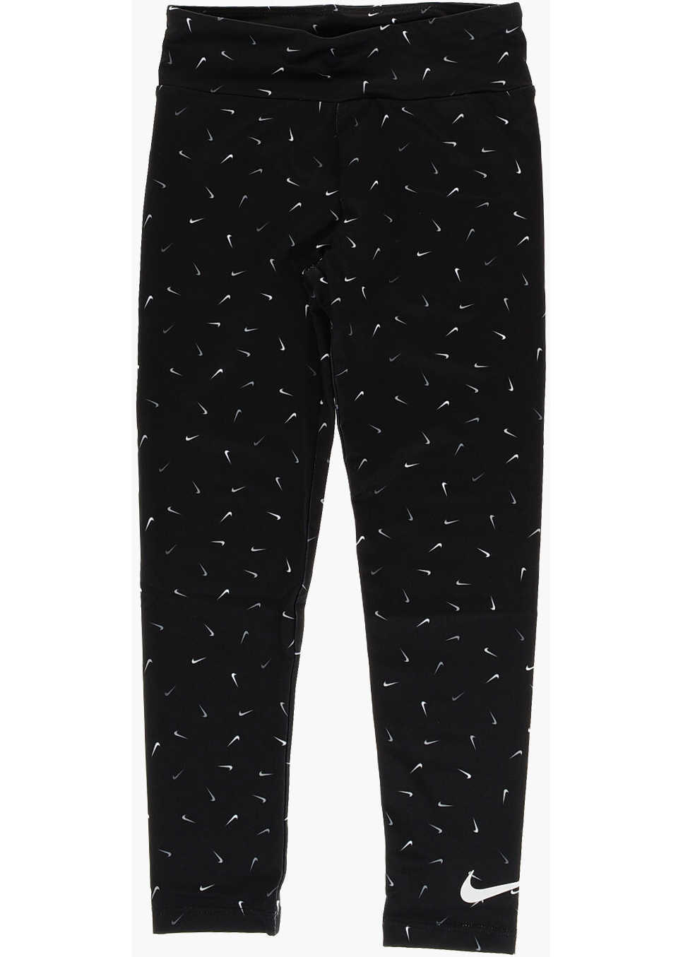 Colanti Nike All-Over Logo Printed Dri-Fit Leggings Black Fete (BM 16479420) 3