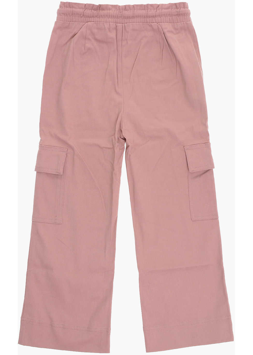 Pantaloni Converse Dawstring Waist Cotton Stretch Paperbag Cargo Pants Pink Fete (BM 16479429) 3