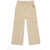 Converse Dawstring Waist Cotton Stretch Paperbag Cargo Pants Beige