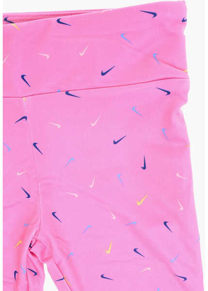 Colanti Nike All-Over Logo Printed Dri-Fit Leggings Pink Fete (BM 16479444) 2