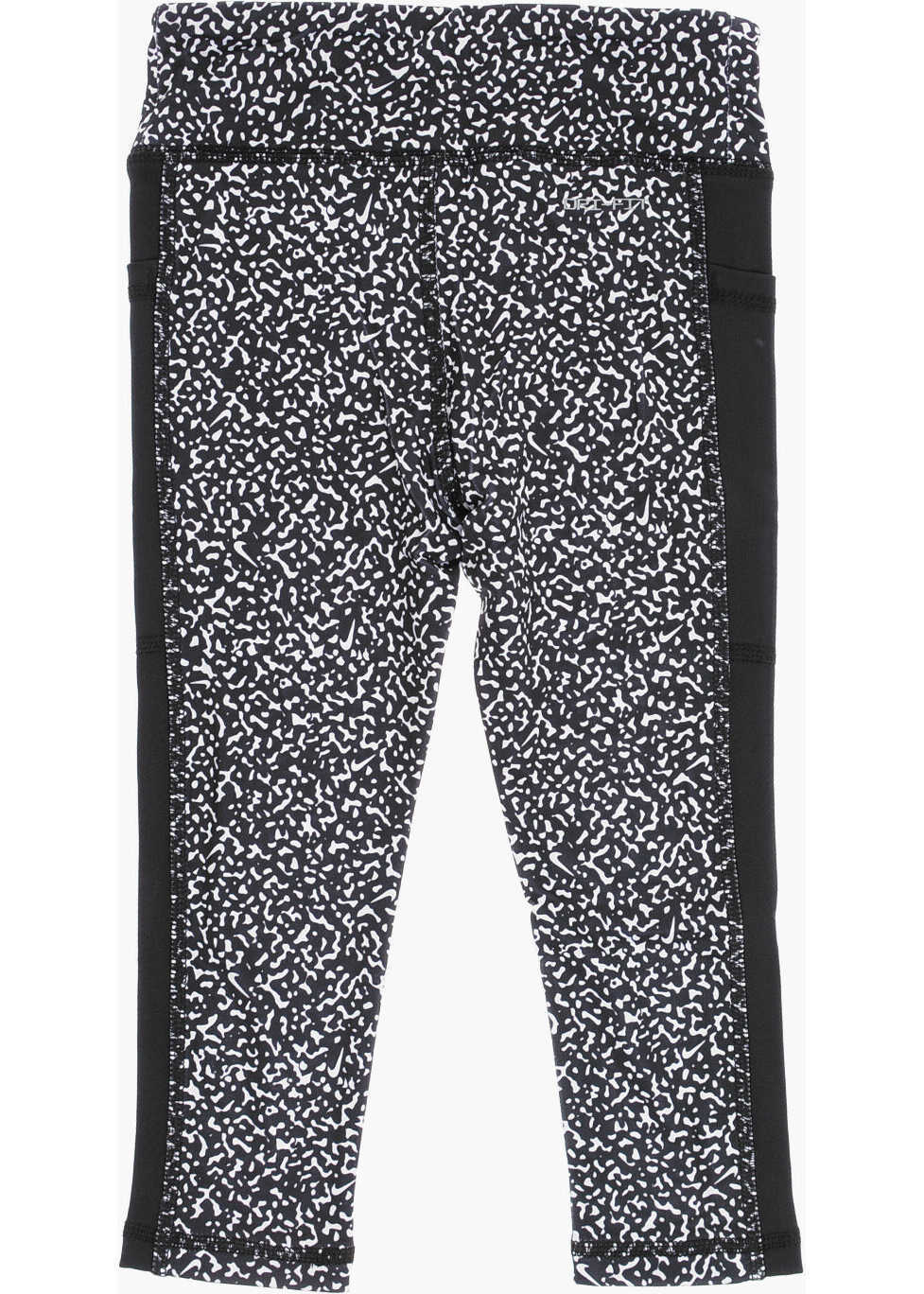 Colanti Nike Two-Tone Dri-Fit Leggings Black & White Fete (BM 16479447) 3