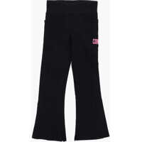 Colanti High-Waisted Flared Leggings Fete