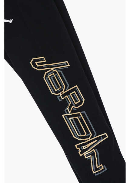 Colanti Nike Air Jordand Solid Color Take Flight Leggings With Side Logo Black Fete (BM 16479477) 3