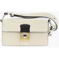 Genti de umar Mm11 Textured Leather And Cotton Shoulder Bag Barbati