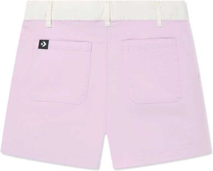 Pantaloni scurti Converse Stretch Cotton Single-Pleat Shorts Pink Baieti (BM 16479567) 2