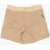 Converse Stretch Cotton Single-Pleat Shorts Beige