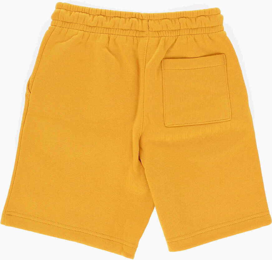 Pantaloni scurti Nike Air Jordan Fleeced Cotton Shorts With Embroidered Logo Yellow Baieti (BM 16479588) 3