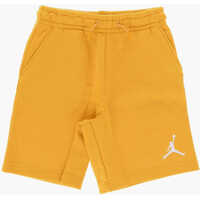 Pantaloni scurti Air Jordan Fleeced Cotton Shorts With Embroidered Logo Baieti