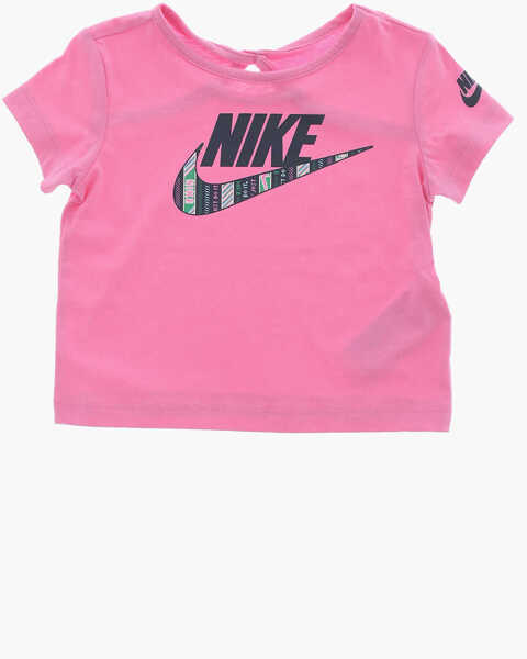 Pantaloni de trening Nike T-Shirt And Joggers Set With Printed Logo Blue Fete (BM 16479660) 2