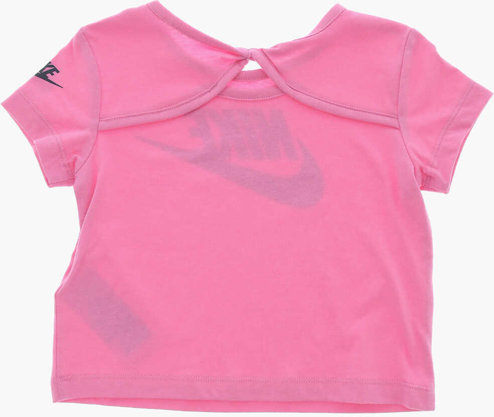 Pantaloni de trening Nike T-Shirt And Joggers Set With Printed Logo Blue Fete (BM 16479660) 4