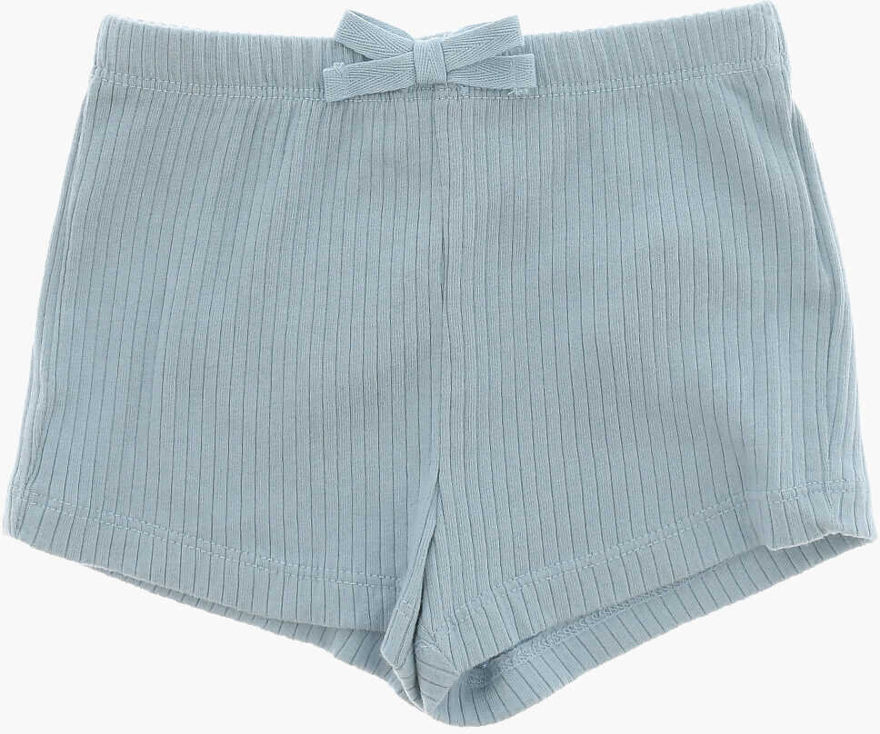 Body-uri Ralph Lauren Ribbed Shorts And Bodysuit Set Blue Femei (BM 16479693) 4