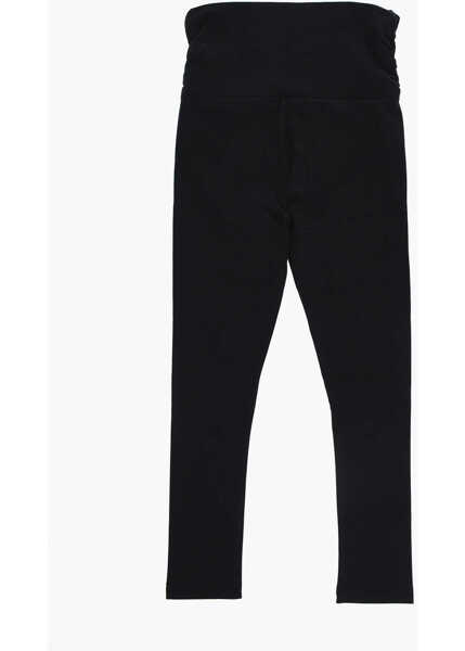 Colanti Converse All Star Chuck Taylor High Waisted Stretch Fabric Leggings Black Fete (BM 16479735) 3