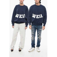 Pulovere casual Oversized Cotton Old School Crew-Neck Unisex Sweatshirt Barbati