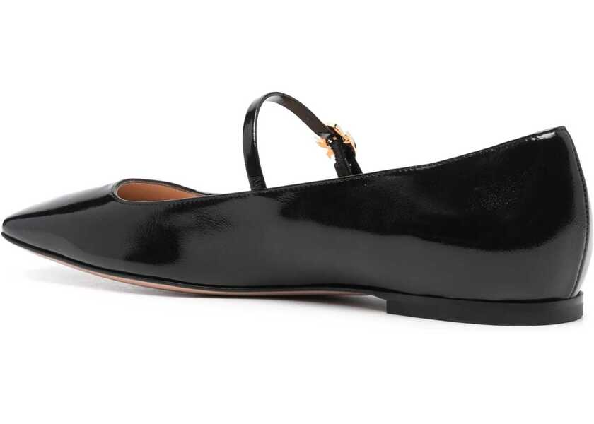 Balerini Gianvito Rossi Ballerina Christina 05 BLACK Femei (BM 16480668) 3