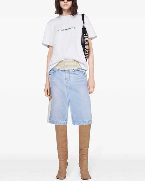 Tricouri Stella McCartney Cotton T-Shirt WHITE Femei (BM 16481001) 2