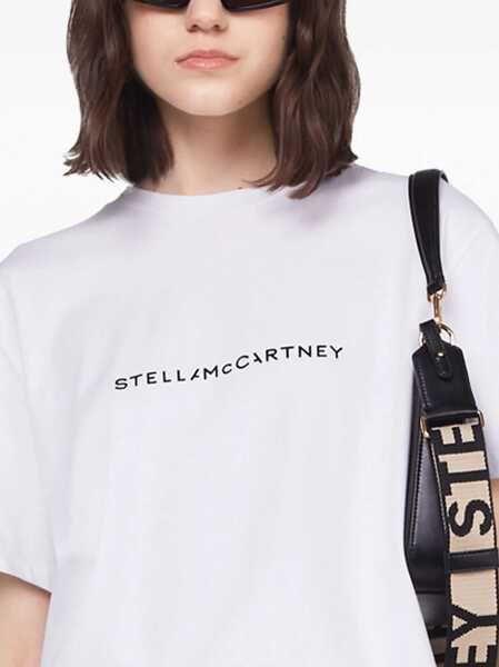 Tricouri Stella McCartney Cotton T-Shirt WHITE Femei (BM 16481001) 4