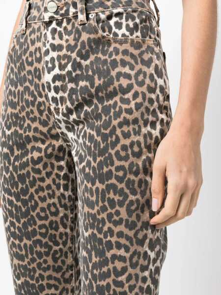 Blugi skinny Ganni Animalier Jeans ANIMALIER Femei (BM 16481061) 5