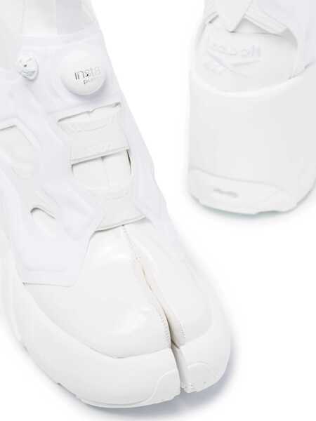Botine Maison Margiela Mm22 X Reebok Pull On Tabi Booties With Inflatable Detail 10 White Femei (BM 16481232) 2