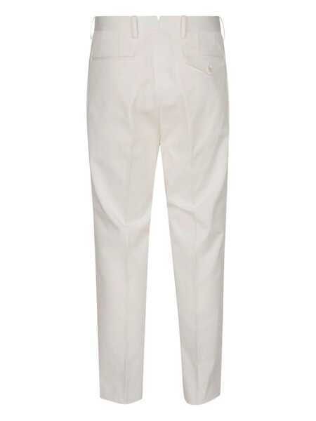 Pantaloni casual HINDUSTRIE HINDUSTRIE PANTS HPA005F040011 WHITE White Barbati (BM 16481262) 2