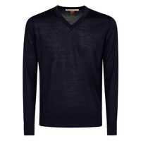 Pulovere HINDUSTRIE SWEATER HMA005F050005 BLUE Barbati